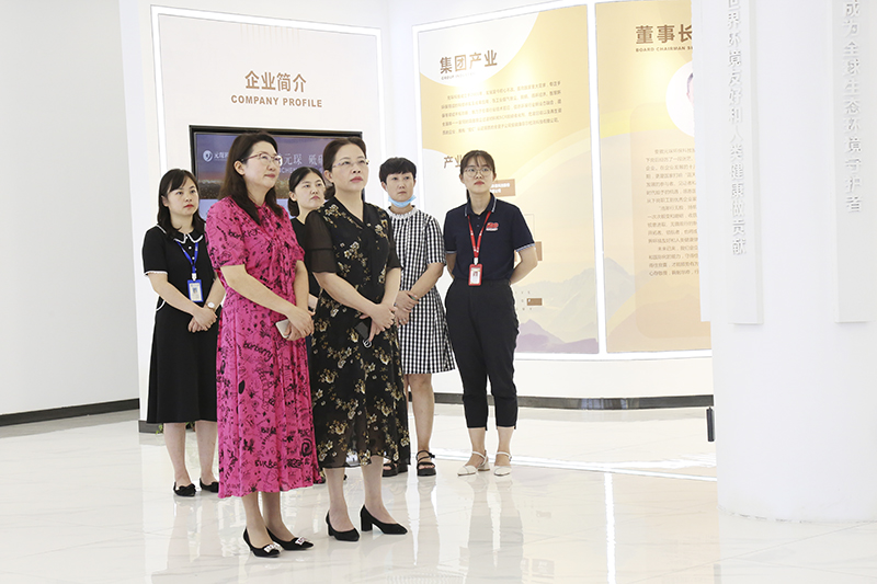 合肥市妇联第一调研组赴3499拉斯维加斯科技调研指导